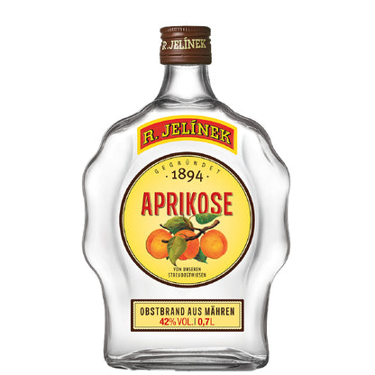 R.JELINEK Aprikose Obstbrand (Apricot Brandy) 42% Vol. 0,7L